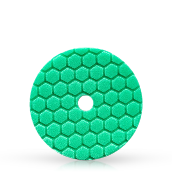 Chemical Guys 5.5" Quantum Hex Green Polishing Pad  (BUFX113HEX5)