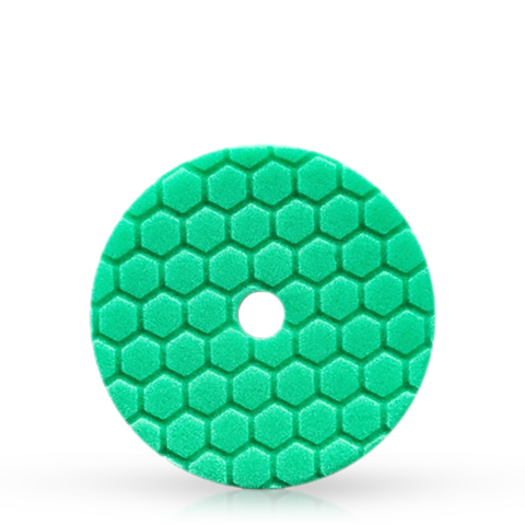 Chemical Guys 5.5" Quantum Hex Green Polishing Pad  (BUFX113HEX5)