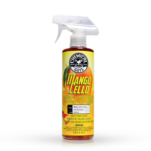 Chemical Guys Scent MangoCello Mango Lemon Fusion Air Freshener W/Sprayer (16oz) (AIR22616)