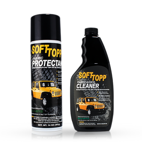 SOFTTOPP Fabric Jeep Soft Top Care Kit