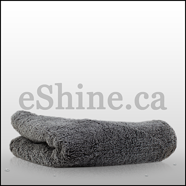 The Rag Company Spectrum 420 Duel Pile Towel - Grey (16x16)