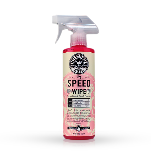 Chemical Guys Speed Wipe Spray Detailer W/Sprayer (16oz