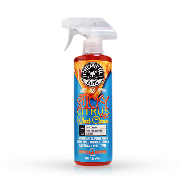 Chemical Guys Sticky Gel Citrus Wheel Cleaner W/Sprayer (16oz) (CLD10516)