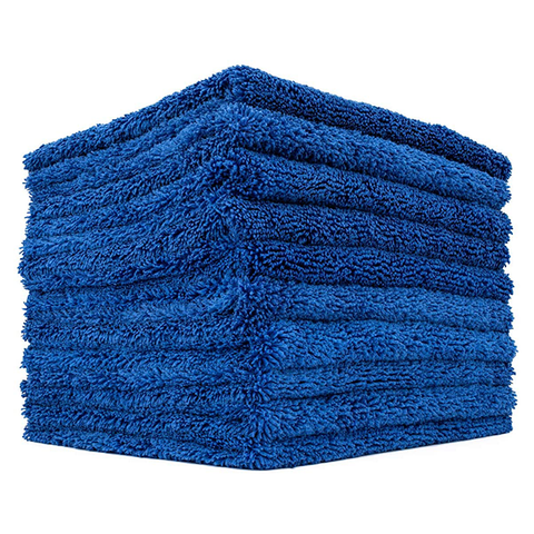 The Rag Company *10PK* Creature Edgeless Microfiber Towel - Royal Blue (16x16)
