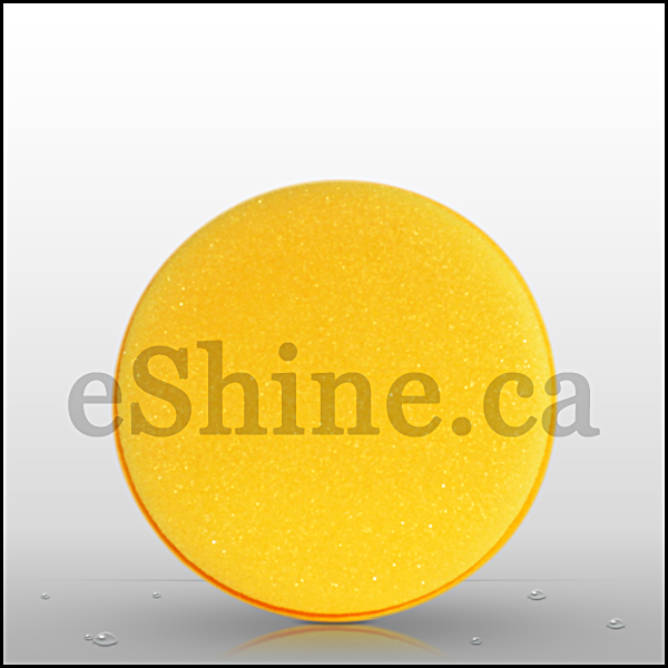 Yellow UFO Applicator (4.5in) - eShine Car Care