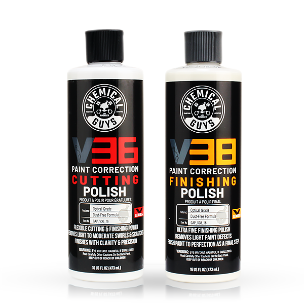 Chemical Guys V36 & V38 Polish Combo (16oz)